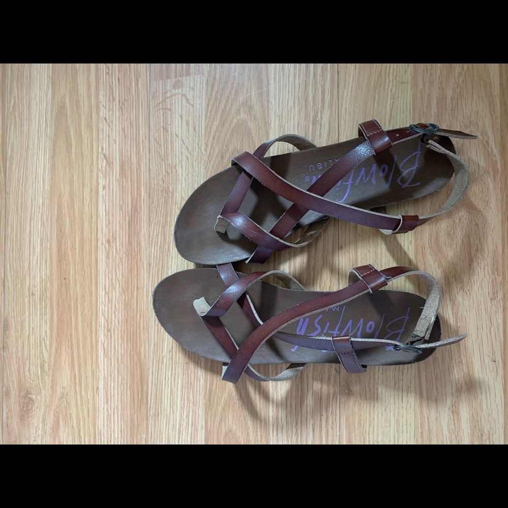 Blowfish brown sandals